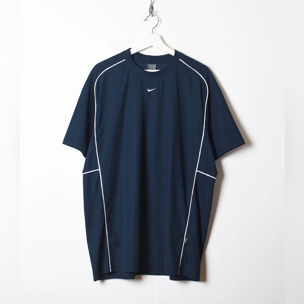 Nike Mens Activewear Short Sleeve Shirt- Large